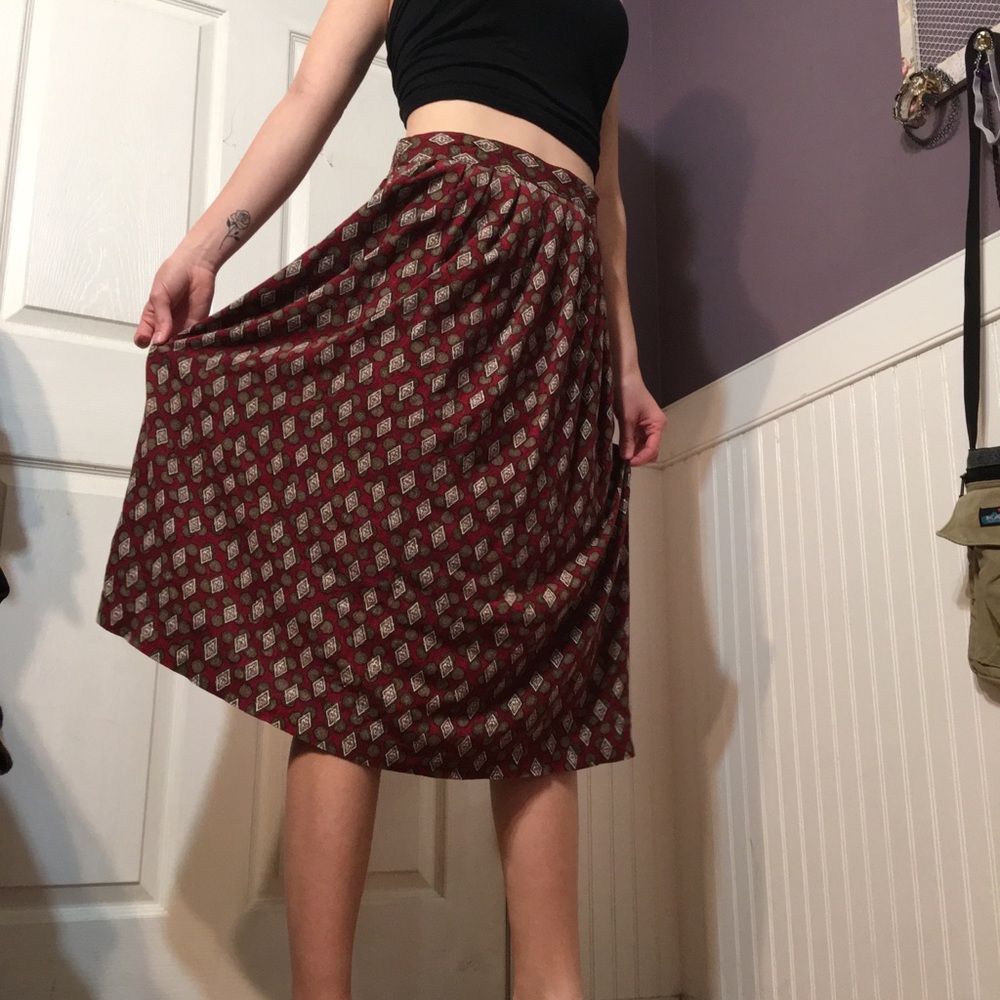 Vintage Midi Skirt